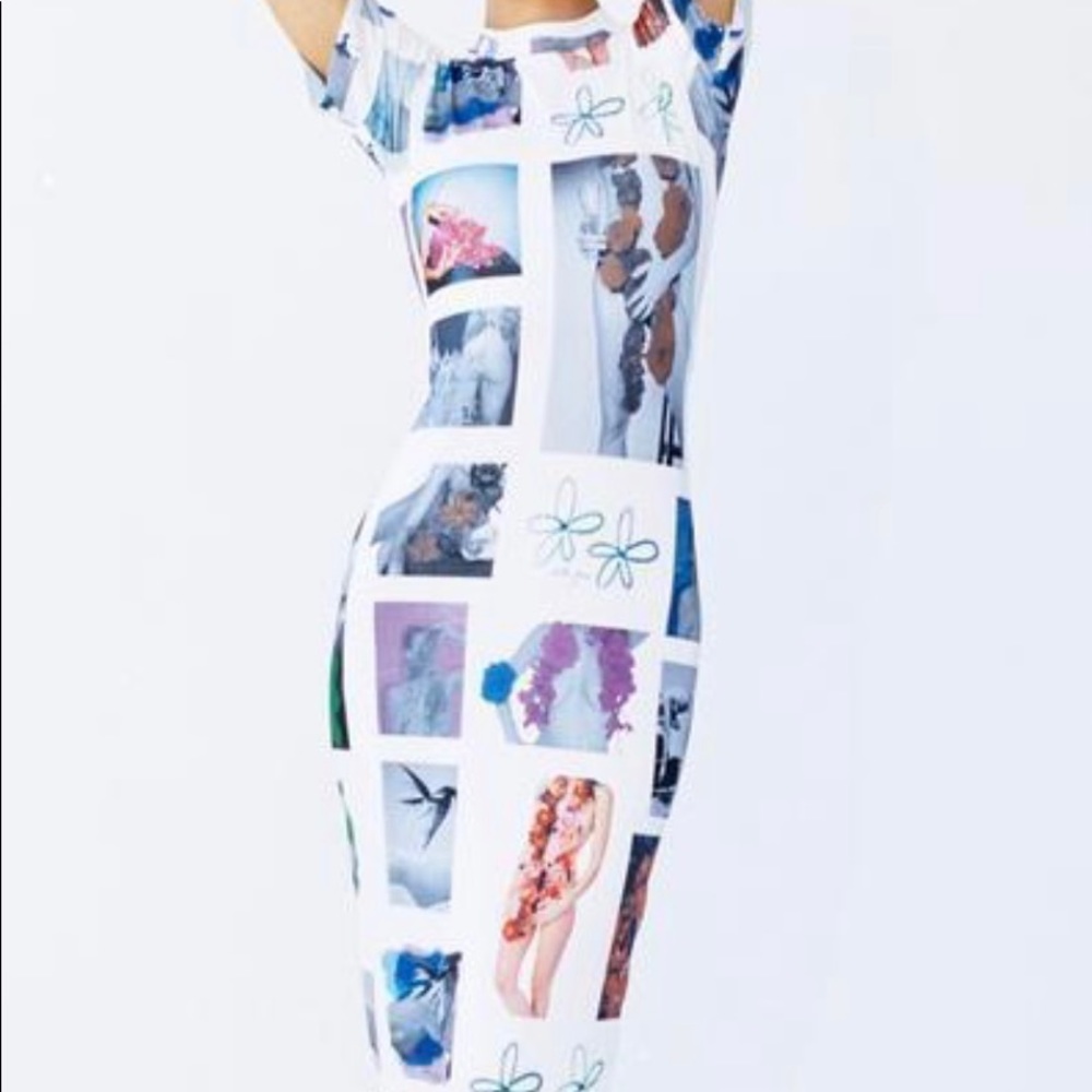 With Jean Morphe Midi Dress